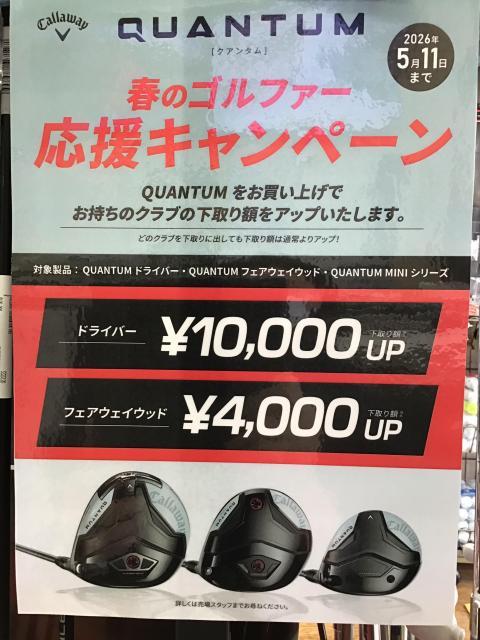 春のキャンペーンです！