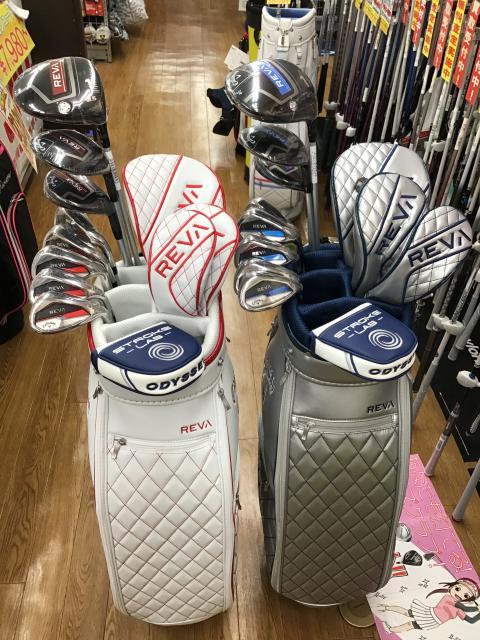 キャロウェイのレディースフルセット「REVA」｜日本橋室町店