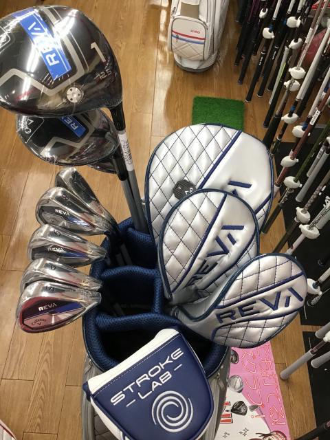 キャロウェイのレディースフルセット「REVA」｜日本橋室町店