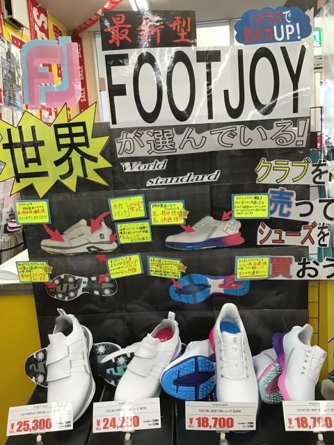 ＦＯＯＴＪＯＹ新作シューズあります！