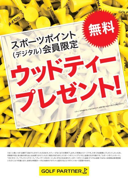 ウッドティープレゼントスタート！