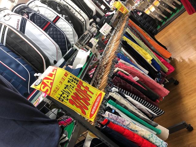 【中古ウェアＳＡＬＥ開催します】