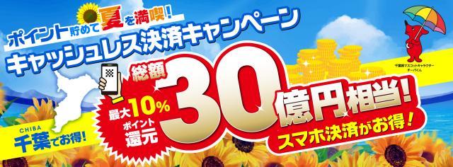 キャッシュレス決済キャンペーン！