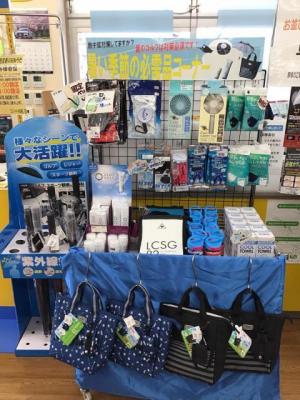 盛夏品コーナーできました！
