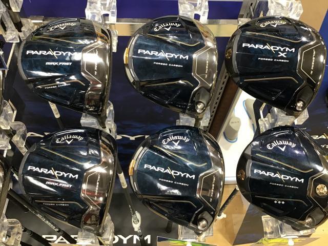 Callaway PARADYM 試打クラブ入荷しております