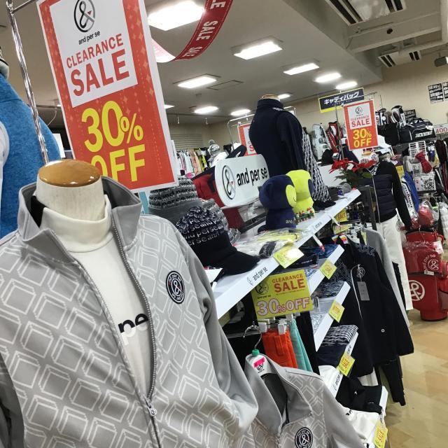 ウェアクリアランス開催中