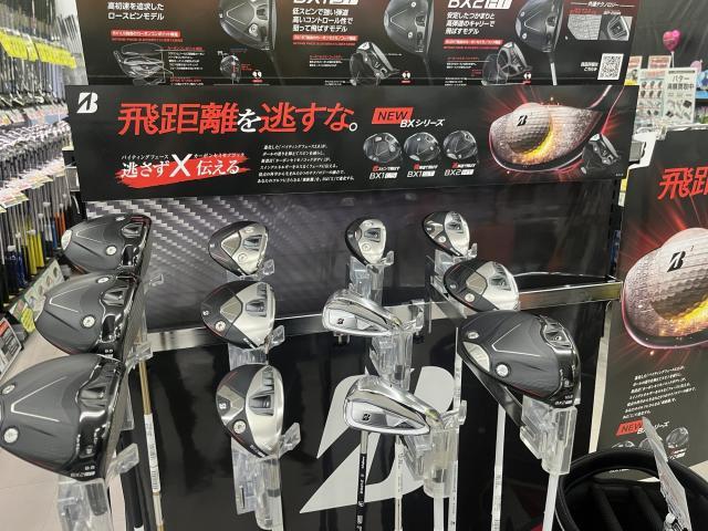 ブリヂストン　9月5日発売　新作クラブ　試打クラブ入荷！