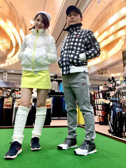 新作ぞくぞく入荷☆ファッショニスタの冬支度はぜひゴルフパートナー下田店へ。