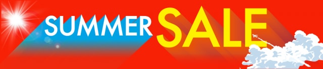 【SUMMER SALE】開催中！