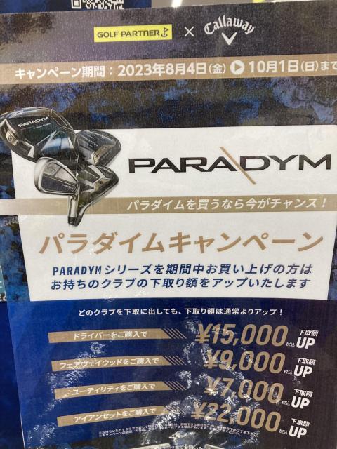 パラダイムが超お買い得に！？