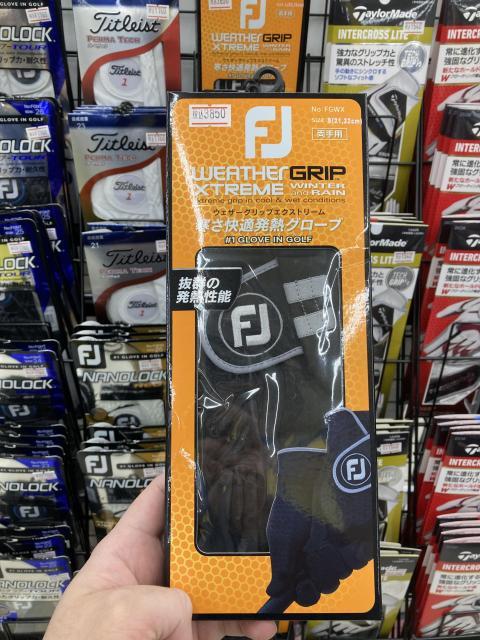 秋冬用グローブ入荷しました！