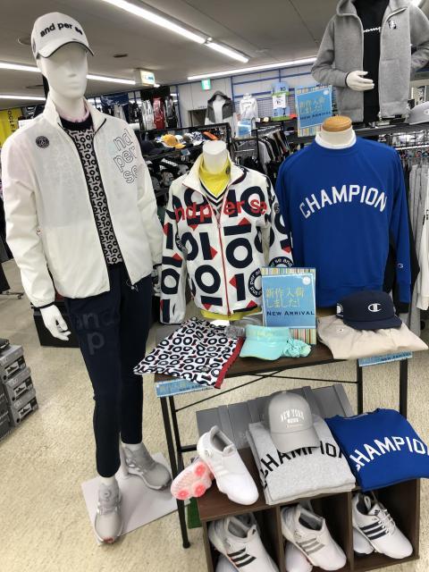 春の新作ウェア　続々入荷中です！