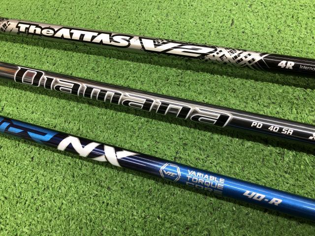 ４０ｇ台のシャフトもチェックしてみては？