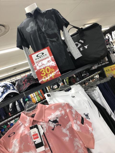 新作春夏ウェア　早くもクリアランス！！
