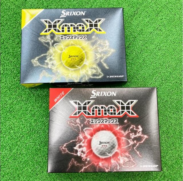 スリクソンX MAX のボール入荷しました♪