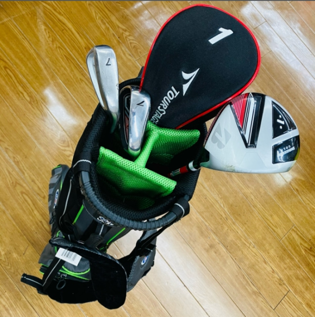 ジュニア用キャディーバッグ・クラブ