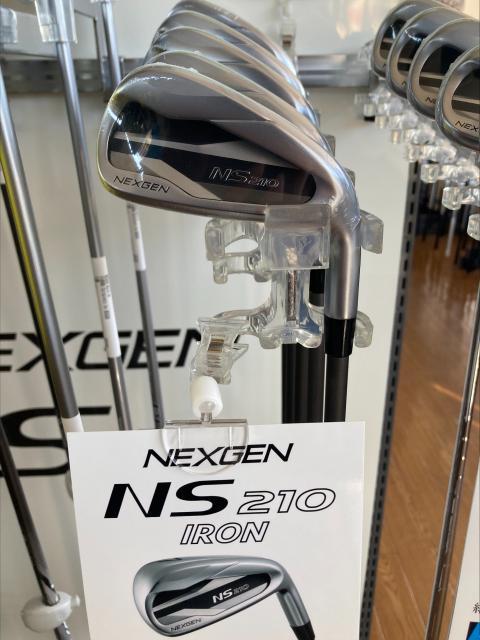 NEXGEN NS210 アイアン　好評発売中！！