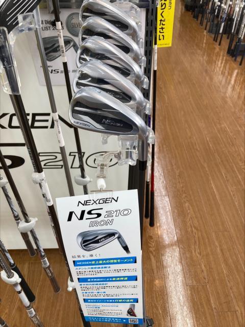 NS210 アイアン好評発売中！　店長おススメです！