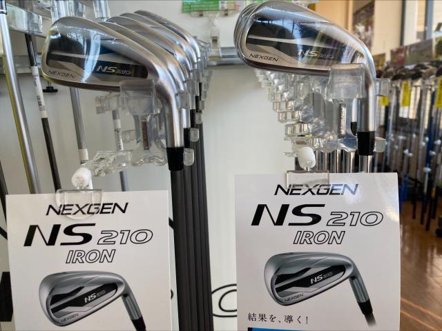 ＮＳ210アイアンセット　好評発売中！！