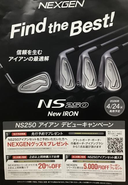 NEXGEN NS250 IRON‼️
