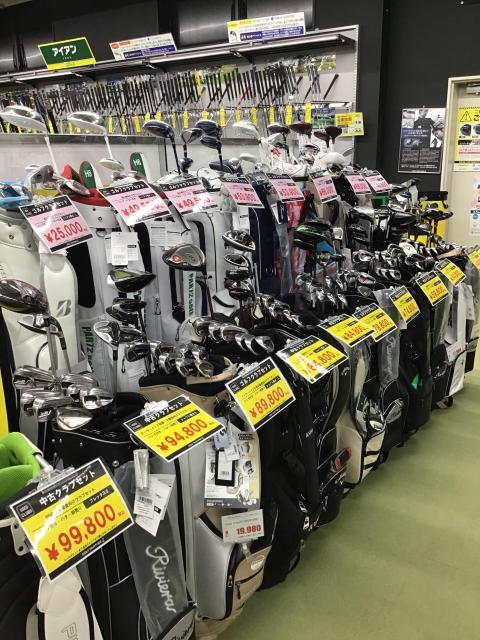 セットクラブ多数ご用意しております‼️