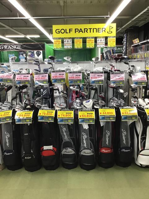 クラブセットが充実しています！！