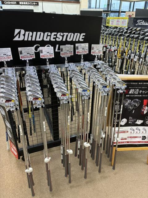 【ブリヂストン】新作アイアン・ウェッジ入荷！！