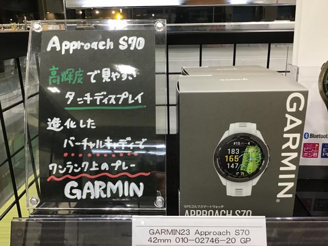 【ガーミン】Approach S70 入荷してます！！