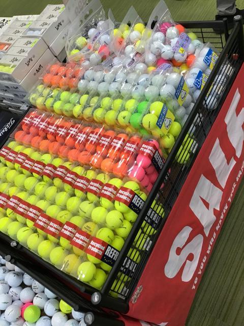 大量入荷しました！！【ロストボール】