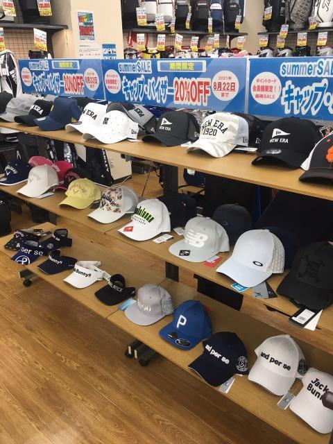 【お買い得Summer Sale!】キャップコーナー！