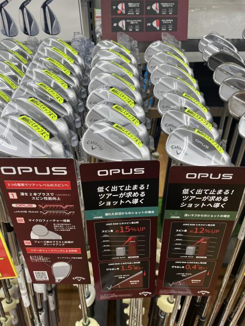 【NEW】キャロウェイOPUSウェッジ発売！！！