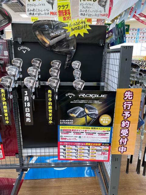 【新発売】3月18日　ROGUE ST　発売！！