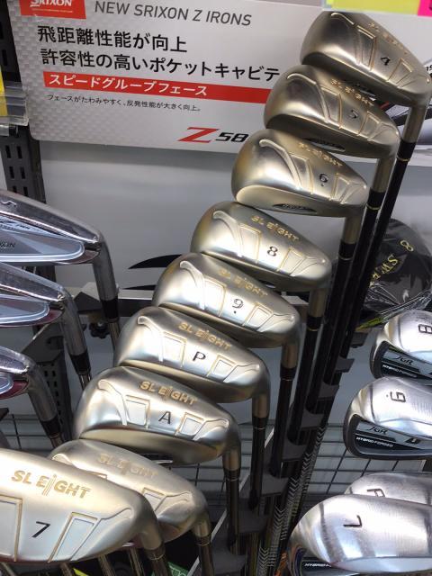 カタナゴルフのアイアンセット　買い取りました☆