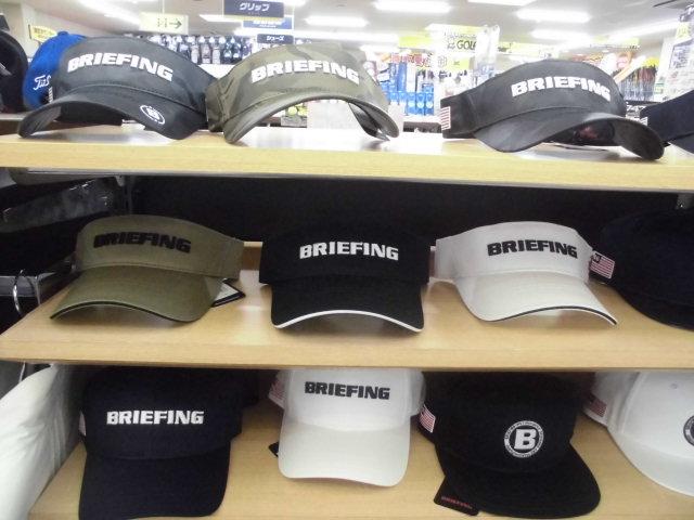 BRIEFING ブリーフィング サンバイザー - ウエア(男性用)