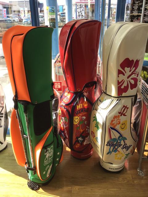 キャディバッグ入荷しました