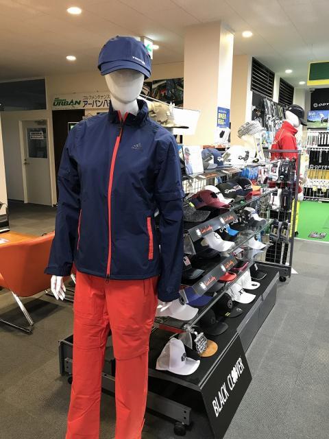 レインウェア　入荷致しました