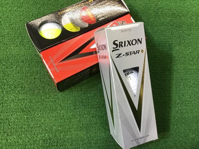 【New 「SRIXON Z-STAR」ボール入荷しました】