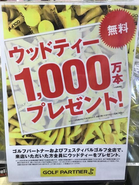 【今年もやりますウッドティープレゼント】