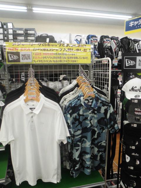 NEW　ERAポロシャツ入荷しました。