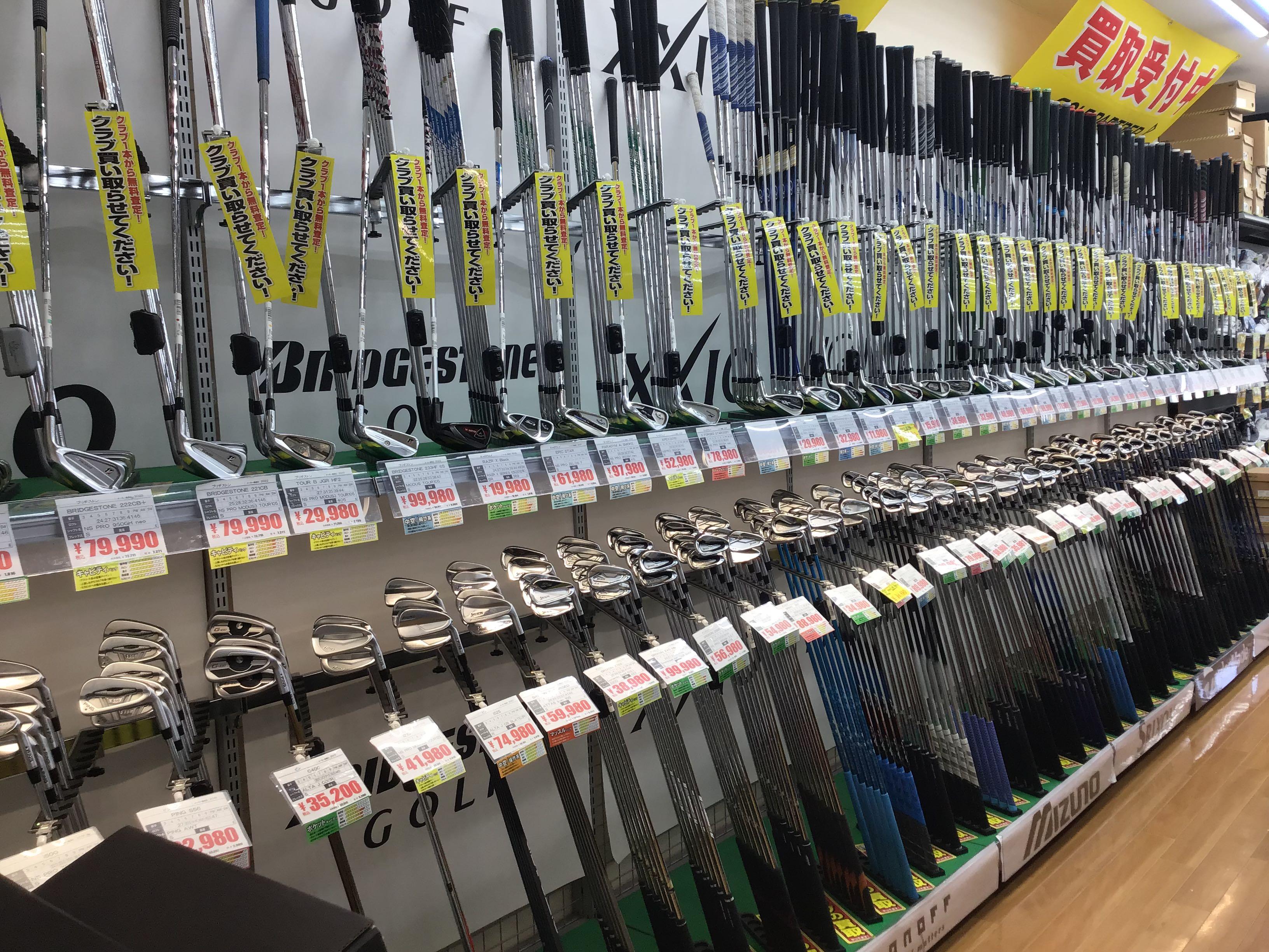 アイアンセット大量入荷しています♪