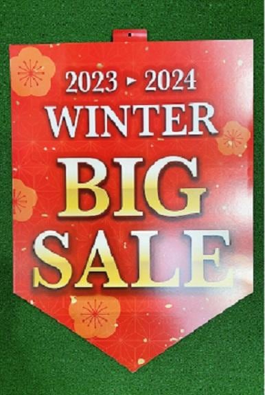 本日より《WINTER BIG SALE》