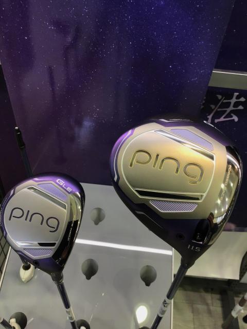 ☆ＰＩＮＧ　レディース新作　ＧＬＥ４　試打クラブ入荷☆