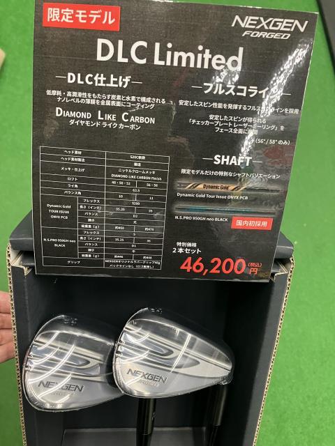NEXGEN　FORGED最新ウェッジ入荷しました！