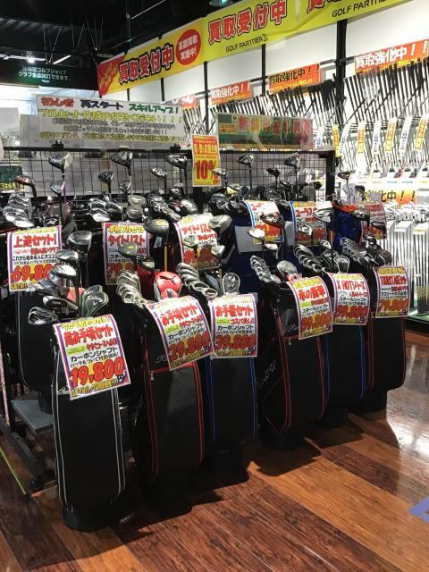 中古フルセット充実してます！！｜ヴィクトリアゴルフ広島アルパーク店｜ゴルフのことなら東京大阪など全国に店舗のあるGolf Partner