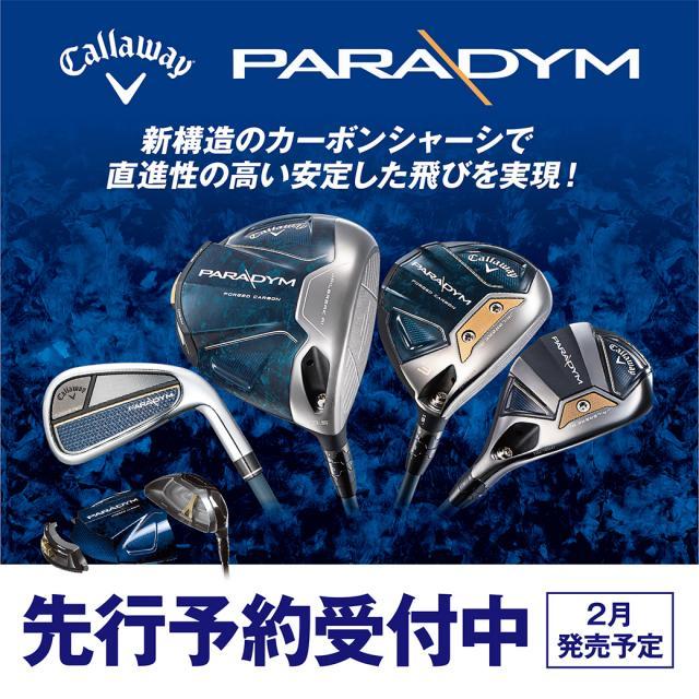 パラダイム試打入荷のご案内！