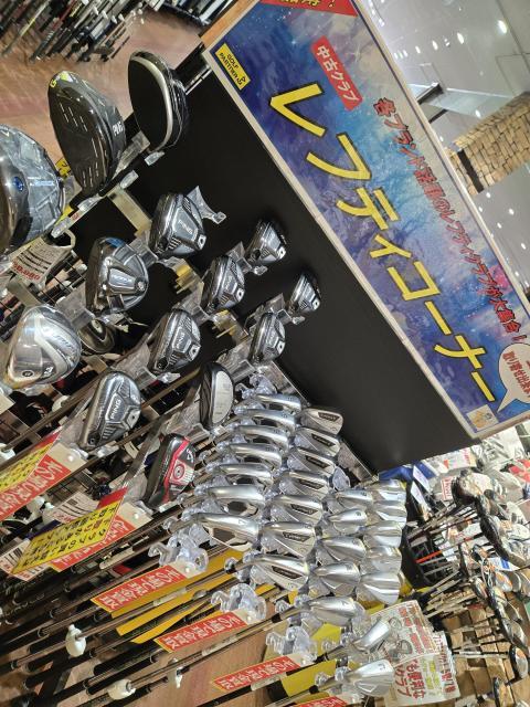 レフティーコーナー拡大中です！！