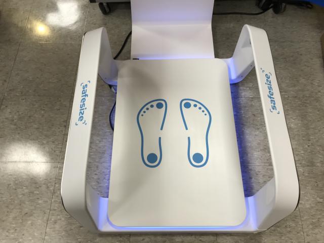 3D足型測定器ぜひご活用ください!!