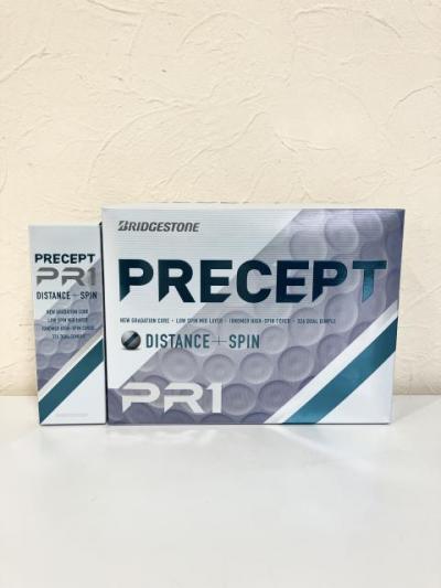 「PRECEPT　PR1」飛距離もスピンも欲しいあなたに！