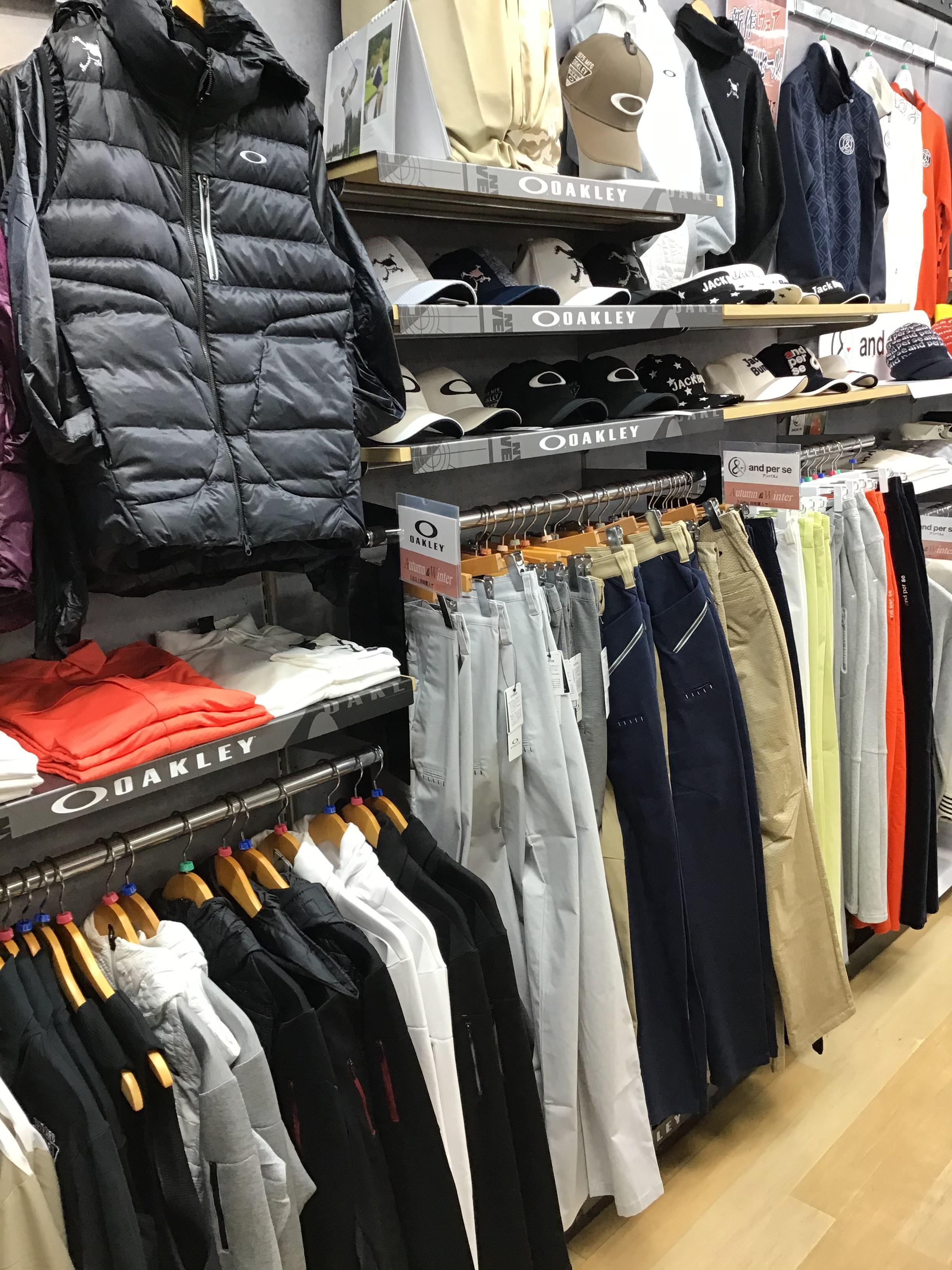 秋冬ウェア続々入荷中！