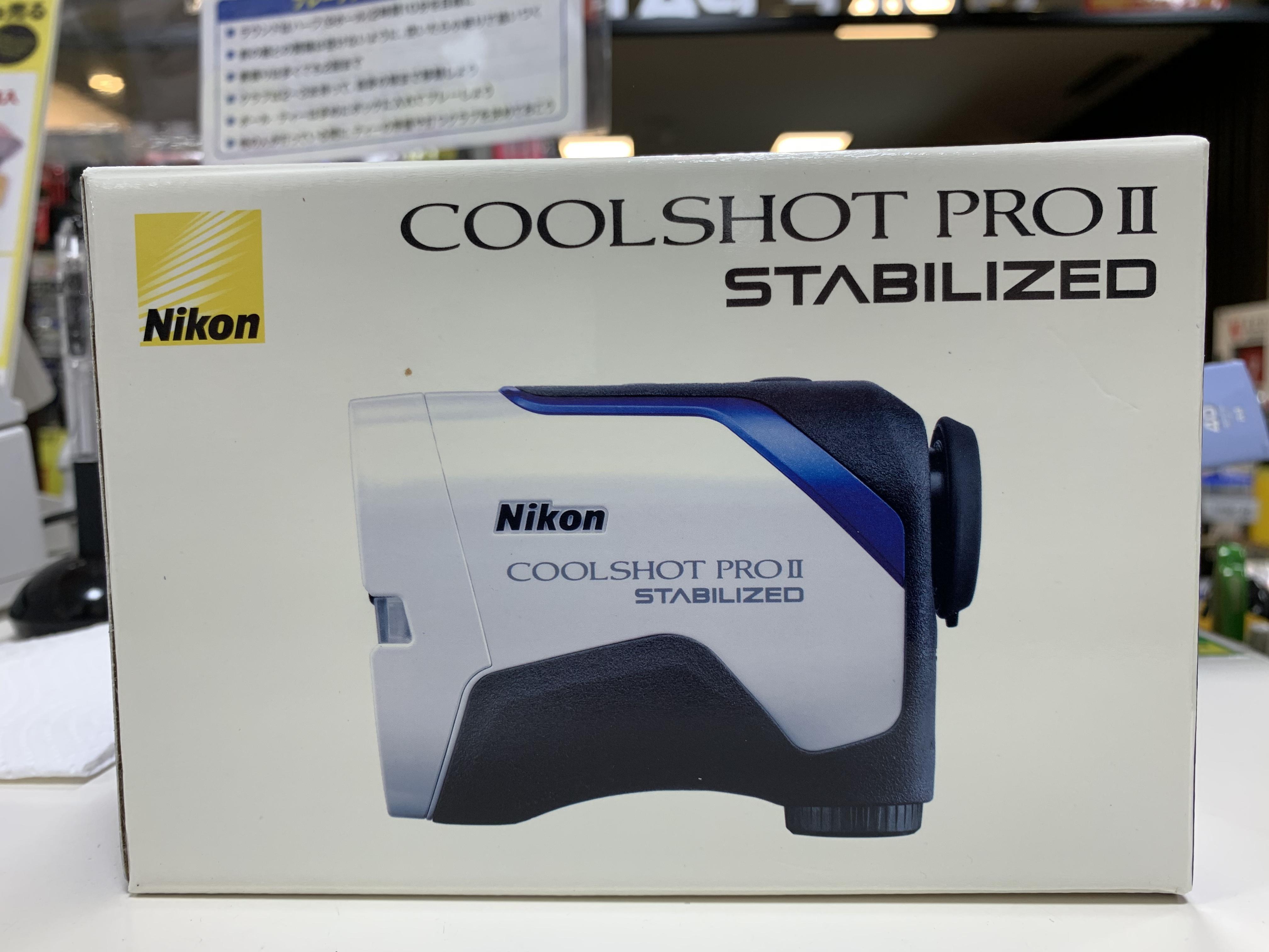 Nikon  COOLSHOT PROII STABILIZED 入荷！